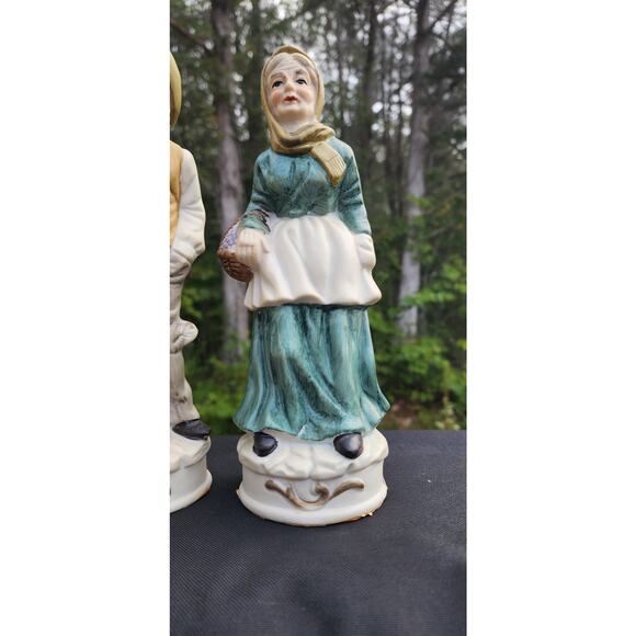 Crown DeVille Vintage Old Man, Porcelain Figurine and Old Woman. - Picture 4 of 10